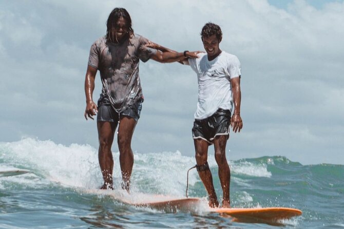 Surf Lesson beginner & intermediate from Puerto Vallarta - A surf day that starts with a 40-minute ride