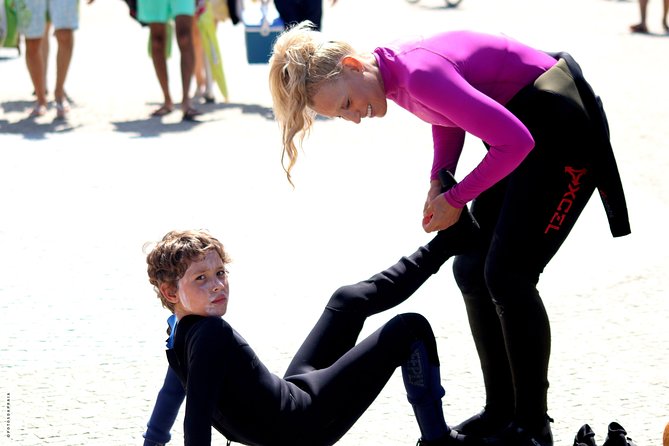 Surf Lesson for Beginners - Private Groups - Putting the theory into the waves