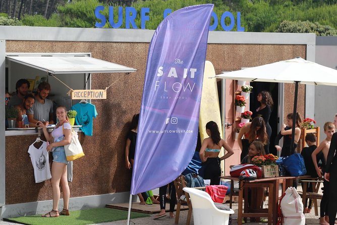 Surf Lesson for Beginners - Private Groups - Checking the north and south sides of Ofir