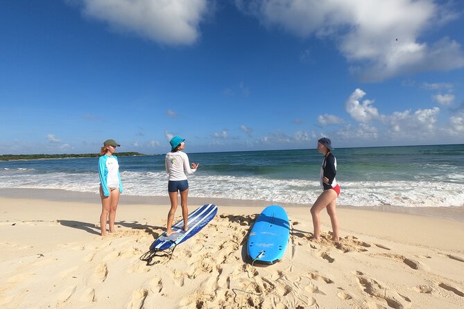 Surf Lesson in Cozumel - Eighty minutes of actual water practice