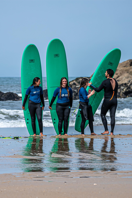 Surf Lesson in Praia de Mira - Group, private, or lesson-pack options