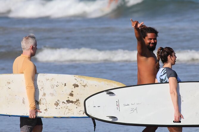 Surf Lesson in Tamarindo: Private and Group - Coconut water, fruit drinks, and the beachside finish