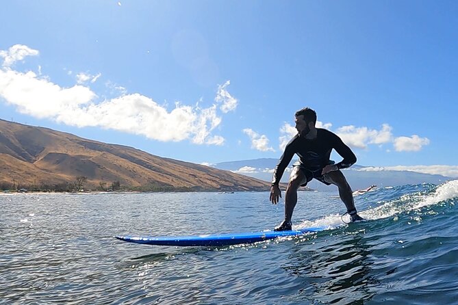 Surf Lesson on Maui - Starting at Ukumehame Beach Park on Maui’s west side
