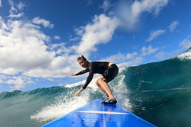 Surf Lesson on Maui - Moving from practice to the water