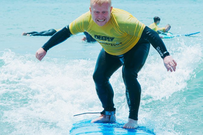 Surf Lesson on Praia de Carcavelos - Personal attention matters when ability levels differ