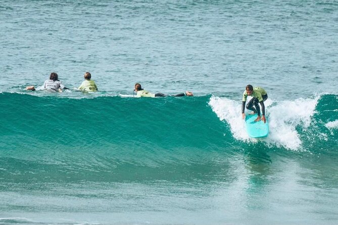 Surf Lesson on the Lisbon Coast - What the beach setup is really like