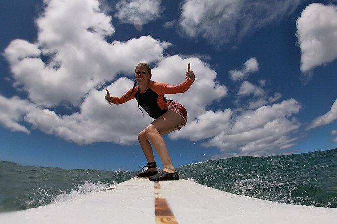 Surf Lesson Without the Crowds Including GoPRO Videos - Why Ala Moana makes a good first surf lesson