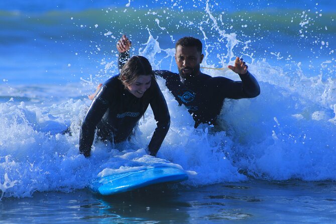 Surf lessons and guiding in Agadir - The main risk: weather and communication
