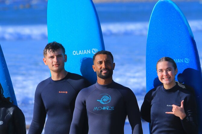 Surf lessons and guiding in Agadir - Abdel’s teaching style for first-time surfers