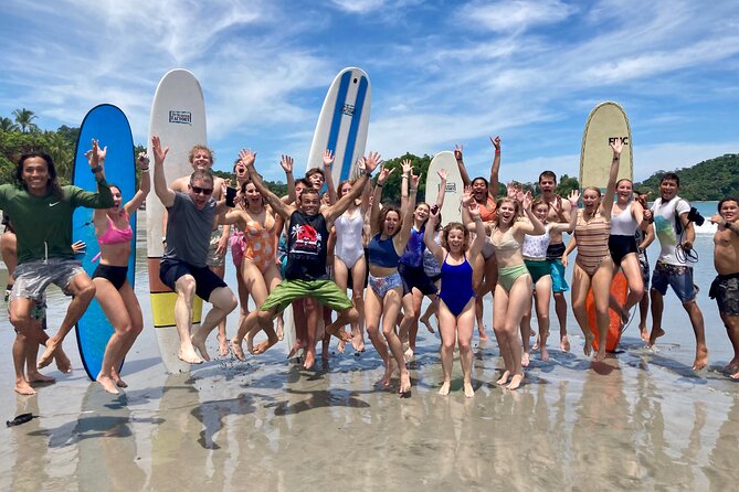 Surf lessons at Manuel Antonio Beach - From beach lesson to first wave