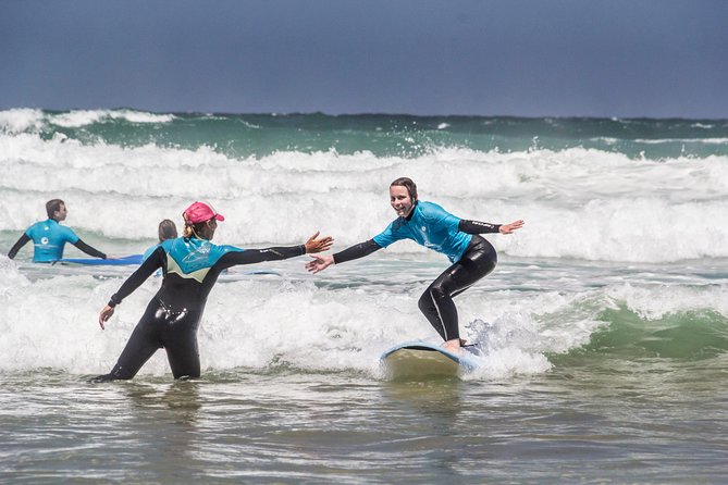 Surf Lessons in Algarve - A break, a second session, and better timing