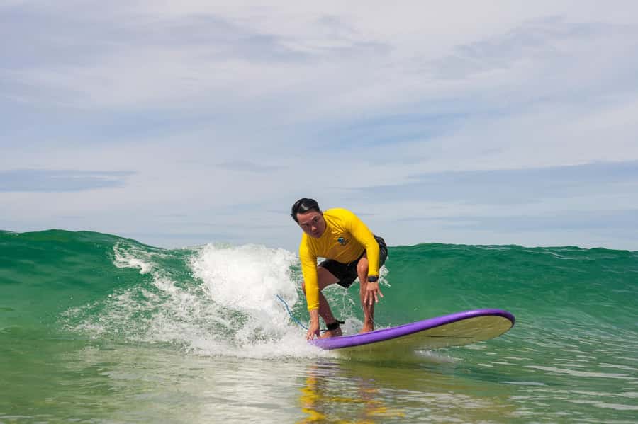 Surf lessons: in Arpoador in Ipanema. - The practical value of the $33 price
