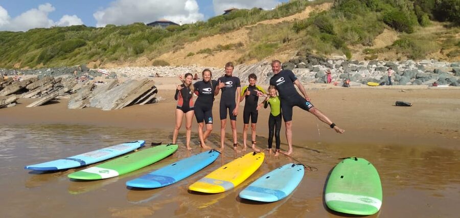 Surf Lessons in Bidart/Biarritz - All Equipment Included - The beach briefing: safety, paddling, and pop-ups