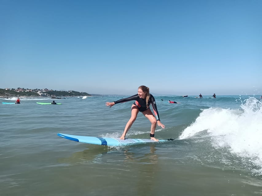 Surf Lessons in Bidart/Biarritz - All Equipment Included - Entering the water for hands-on practice