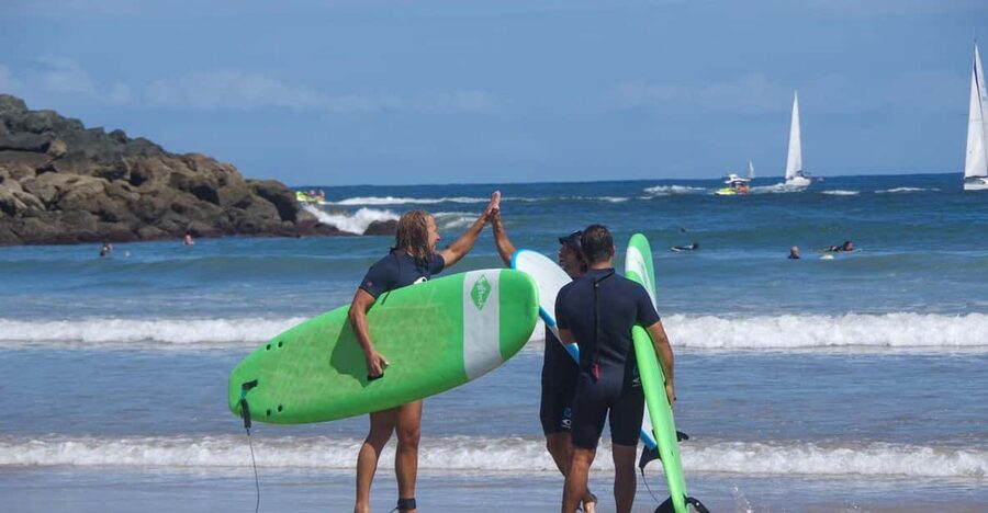Surf Lessons in Bidart/Biarritz - All Equipment Included - Meeting at Plage du Centre and Lafargenia car park