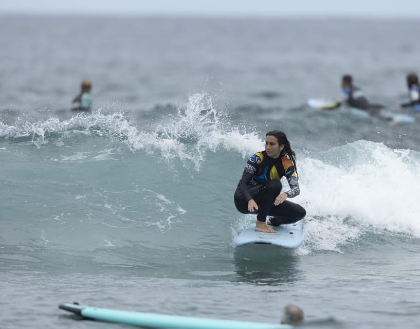 Surf lessons in Las Canteras Beach - Safety comes before the fun