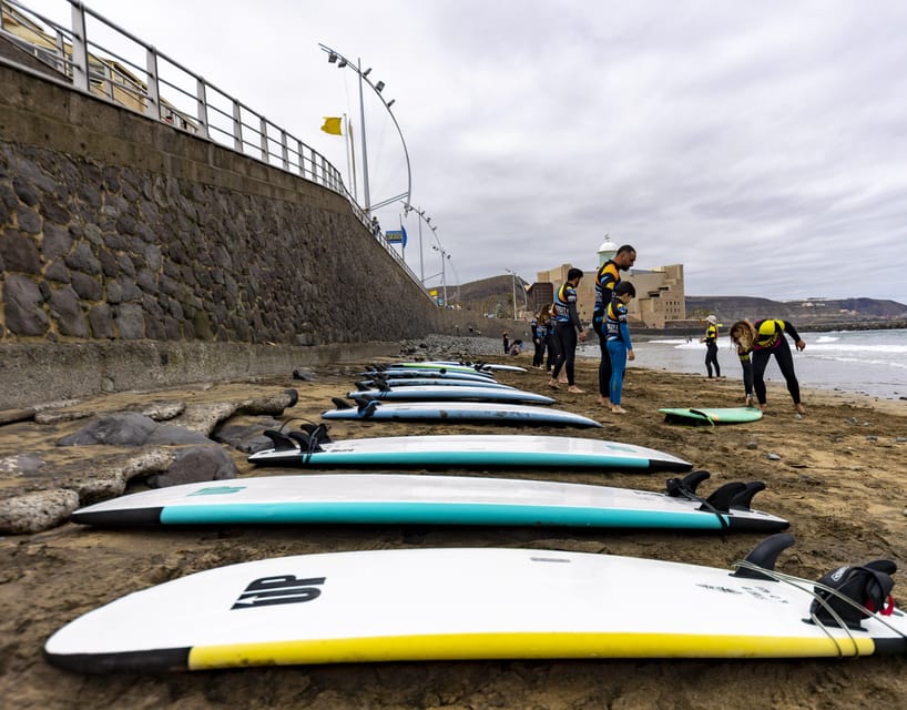 Surf lessons in Las Canteras Beach - What your two-hour session is likely to include