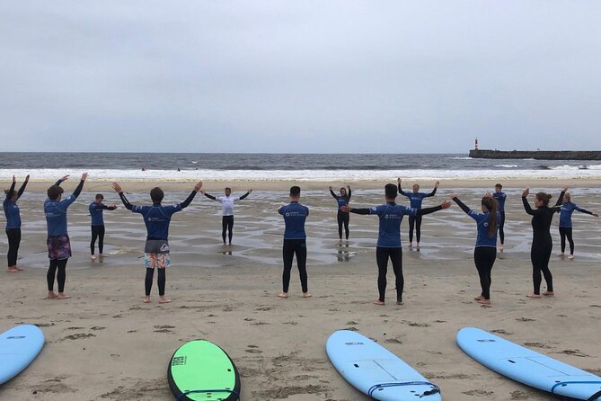 Surf Lessons in Porto with transfer at Porto Surf School - Why the small group matters