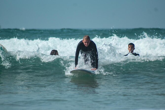Surf Lessons in Taghazout - 2 Hours - Warm-up, theory, and safety before the water