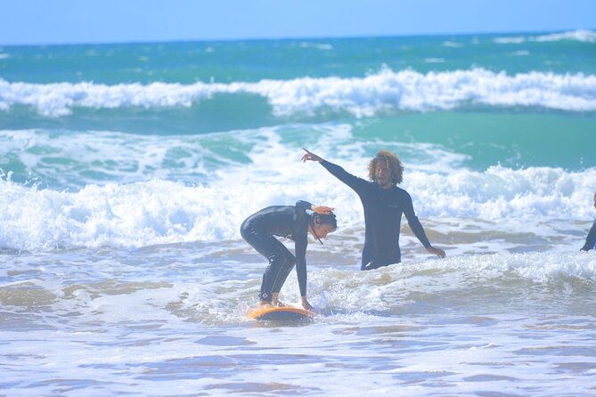 Surf Lessons in Taghazout | Learn to Surf in Morocco - Taking the board into the waves