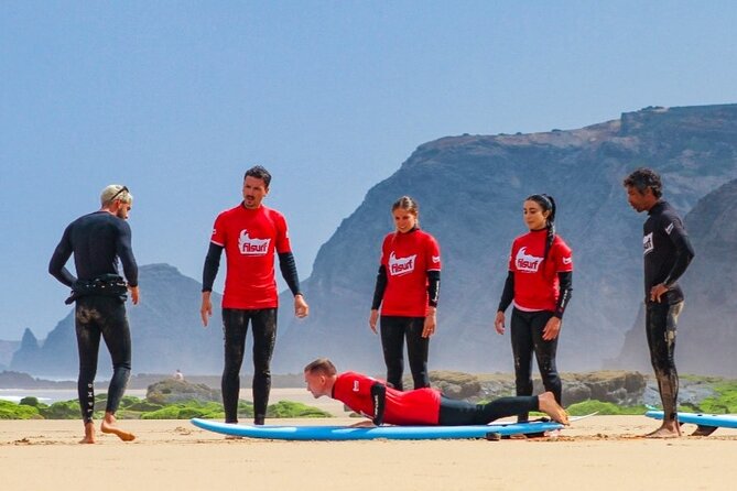 Surf Lessons in Western Algarve - What beginners learn at Praia da Cordoama