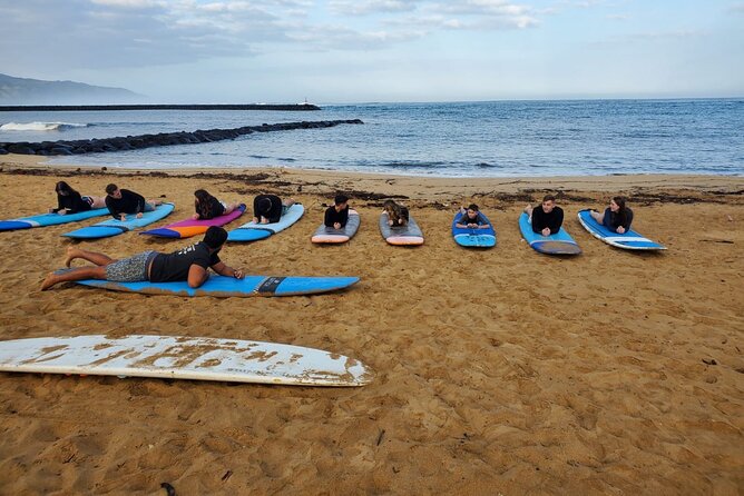 Surf Lessons on the North Shore Great for Families and all Ages - Beach instruction comes before the first wave