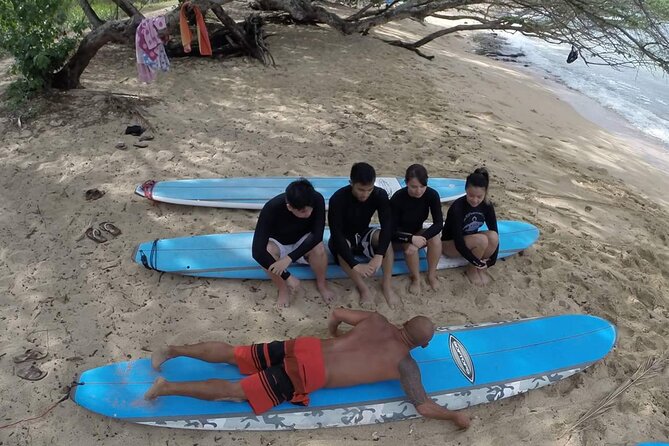 Surf Lessons on the North Shore Great for Families and all Ages - Haleiwa water time is about assistance, not pressure