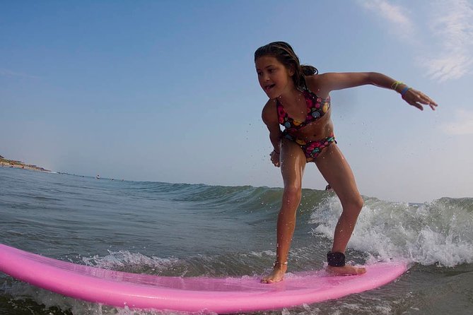 Surf Lessons on the Outer Banks - The instruction: safety first, then the pop-up