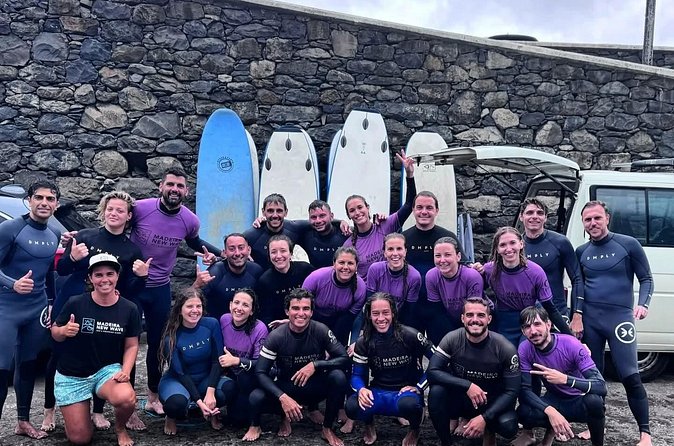 Surf Lessons Tailored to Your Skill Level in Madeira - The group size and the feel of the lesson