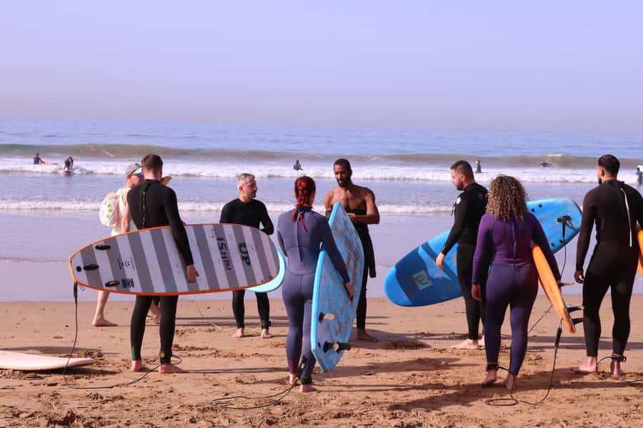 Surf Lessons with Local instructor - The Safety Briefing Is More Than a Formality