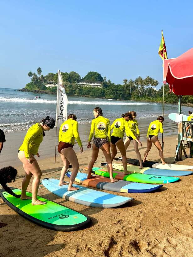 Surf School in Unawatuna, Galle - What Happens on the Sand