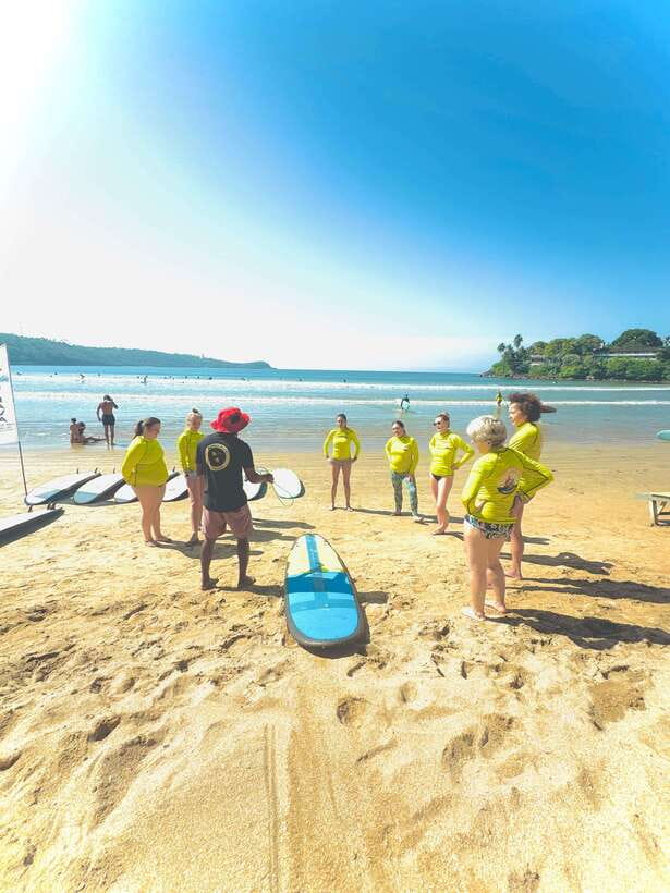Surf School in Unawatuna, Galle - The Beach Setting and What Comes After