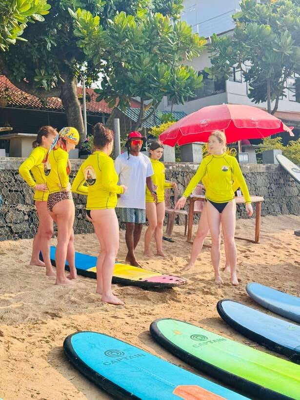 Surf School in Unawatuna, Galle - Moving From Practice to the Waves