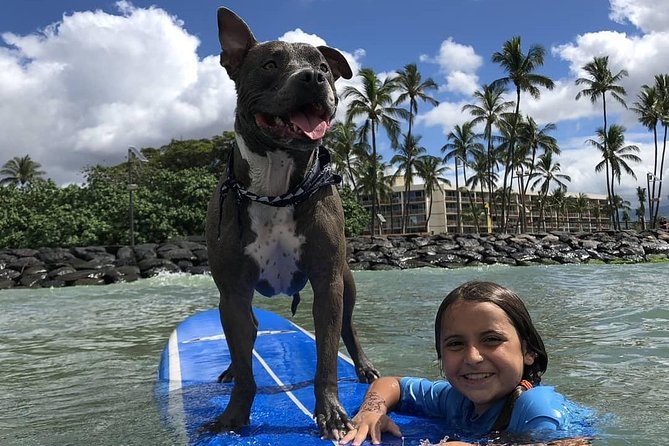 Surf with a Service Animal - Meeting Church and James at Ukumehame Beach Park