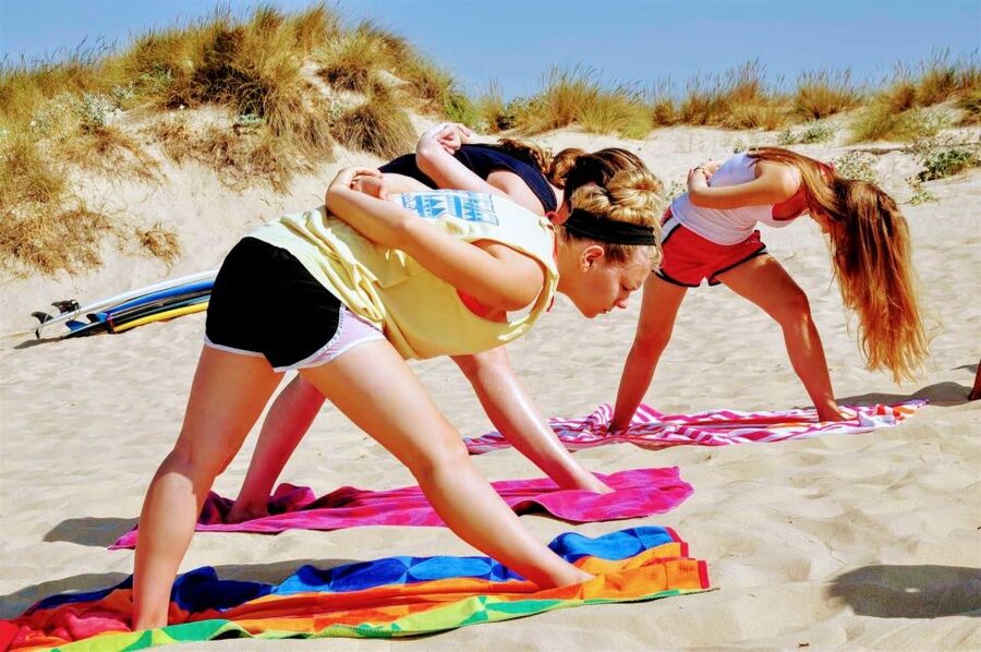 Surfing and Yoga in Lisbon - Fitness, Swimming, and Safety