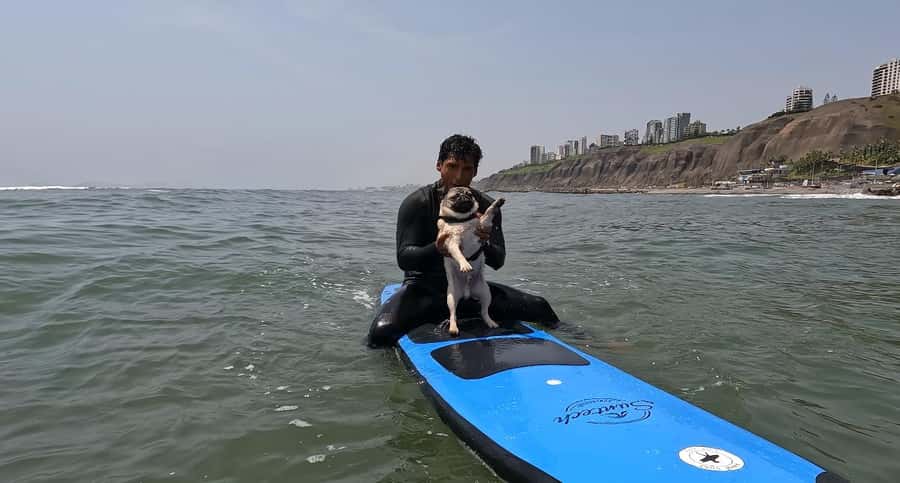 Surfing experience in Lima - Learning the basics before facing the waves