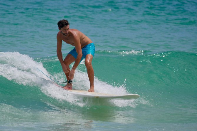 Surfing Lesson in Phuket - Learning the basics on the sand
