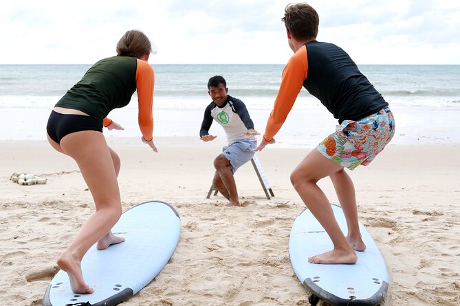 Surfing Lesson in Phuket - The main concern: communication and surf conditions