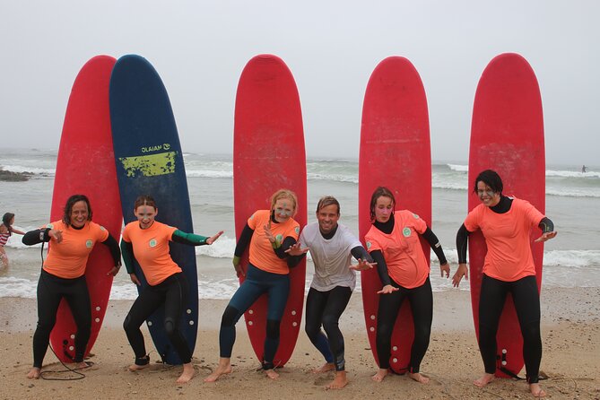 Surfing Lesson | Porto: Small Group Surf Lesson with Transportation - The water session and personal coaching