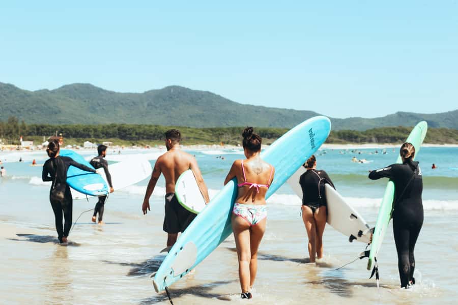 Surfing Lesson with Sea Wolf - Patient coaching for first-time surfers