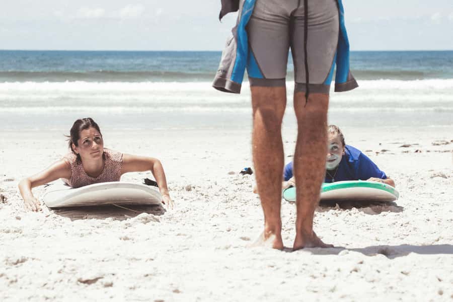 Surfing Lesson with Sea Wolf - Boards, wetsuits, and what to pack
