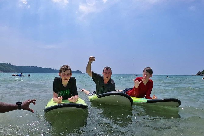Surfing Lessons at Unawatuna - A gentle first ride near Galle