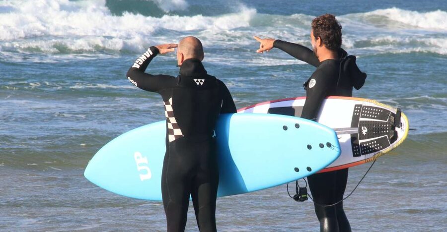 Surfing: Lessons & Guiding - A coaching style built around clear corrections