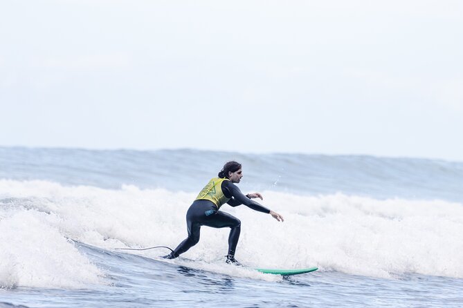 Surfing Lessons in Madeira - Getting comfortable in a wetsuit and on a board