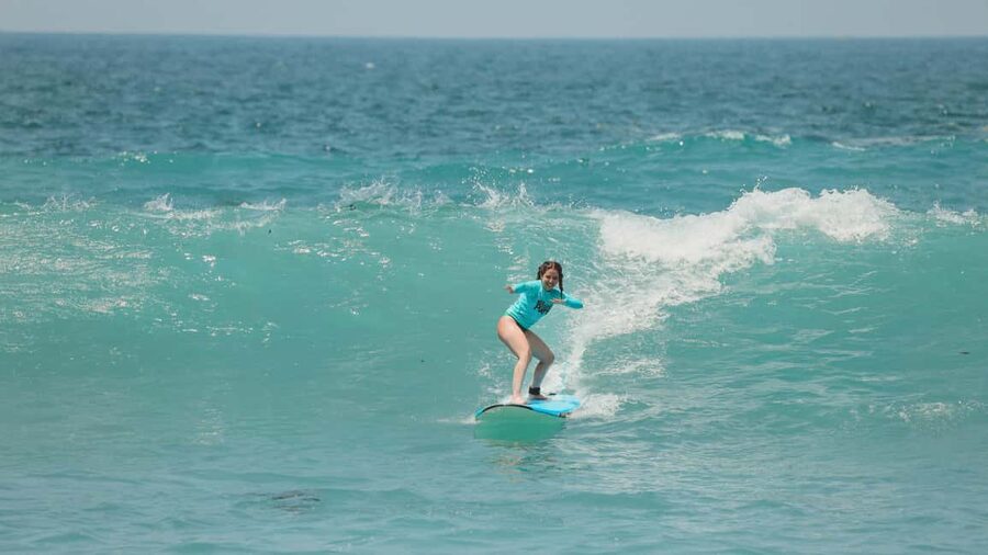 Surfing Lessons in Puerto Escondido! - Taking the lesson into the water