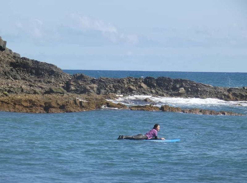 Surfing Lessons With Amazing Instructors in Madeira Island - Starting at Alagoa beach with a small group
