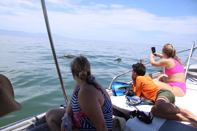 Swim and Paddle Board with Wild Dolphin Pods in Puerto Vallarta - The boat ride toward dolphin feeding areas
