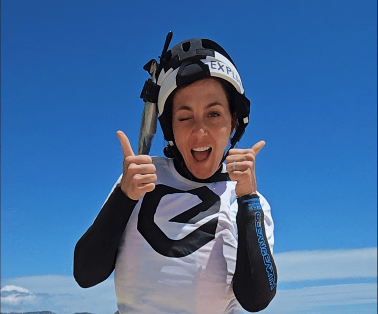Tarifa: Private Kitesurfing Lessons - Body dragging: learning to use the kite without the board