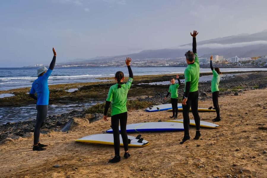 Tenerife - Las Américas: Surf Lesson (Small Groups,All Gear) - Small groups mean more useful feedback