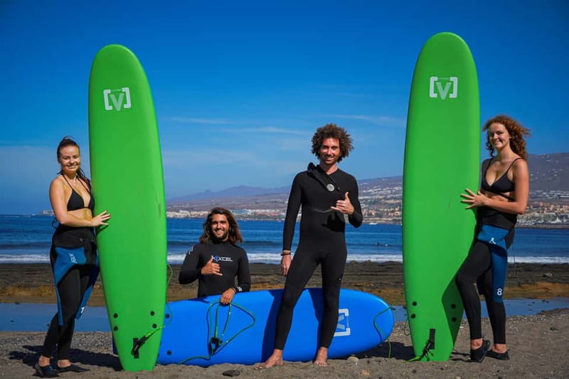 Tenerife / Playa de las Americas Surf lessons All levels - Ninety minutes in the water at Tenerife South